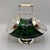 Green Emerald Green Cut Glass Biscuit Barrel from James Deakin & Sons, 1920 For Sale - Image 8 of 18