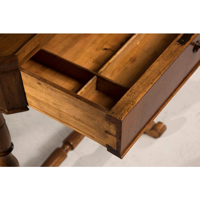 Rectangular Walnut Table, 1850 For Sale - Image 11 of 12