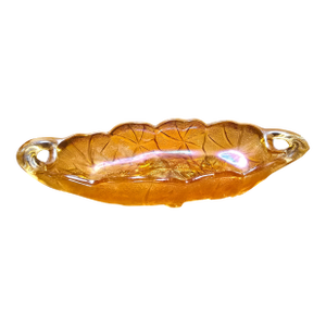 Vintage Indiana Marigold Carnival Glass Dish