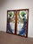 Vintage Stained Glass Peacock Window Panel For Sale - Image 5 of 6