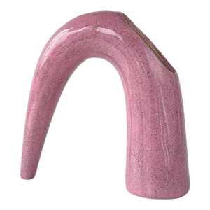 Postmodern Sculptural Ceramic Stiletto Vase