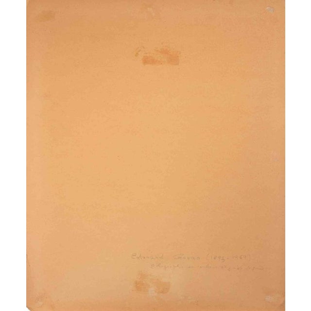 Lithograph realized by Edouard Goerg (1893-1969) between 1940s and 1950s. Hand signed and numbered in pencil. Edition of...