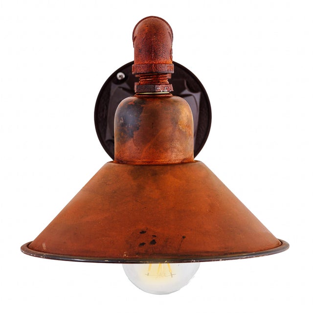 Industrial Linear Pipe Works Sconce by Lowcountry Originals For Sale - Image 3 of 3