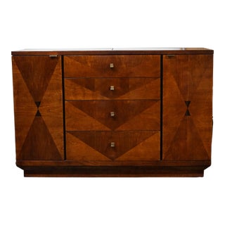 1970s High Gloss Art Deco Style Henredon Scene 4 Buffet or Server For Sale