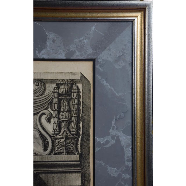 Ancient Roman Architectural Frieze: An 18th C. Piranesi Etching, 1778 For Sale - Image 9 of 9