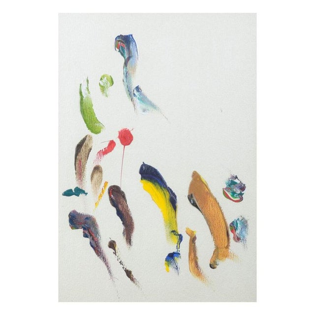 Piotr C. Kowalski, Abstract Composition, 1984, Acrylic on Cardboard For Sale - Image 6 of 6