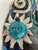 Vintage Mexican Folk Art Ceramic & Stone Embellished Sculptural Wall Mask For Sale In Los Angeles - Image 6 of 12