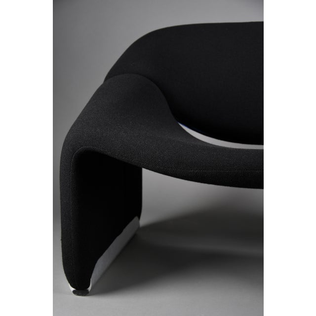Metal Mid-Century Modern Sculptural F598 Groovy M Easy Chair by Pierre Paulin for Artifort, Netherlands, 1972 For Sale - Image 7 of 16