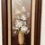 Realism Vintage Painting on Driftwood “White Peony“ by Robert Cox (1934- 2001) Framed For Sale - Image 3 of 12