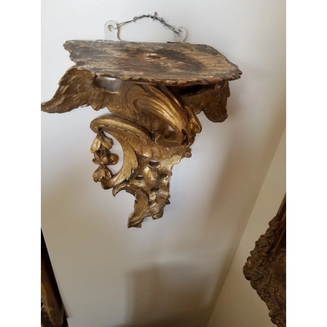18th Century Giltwood Eagle Bracket For Sale - Image 4 of 11