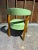 Mid 20th Century Mid 20th Century Iconic Style Tub Green Vinyl Faux Leather Chair For Sale - Image 5 of 15