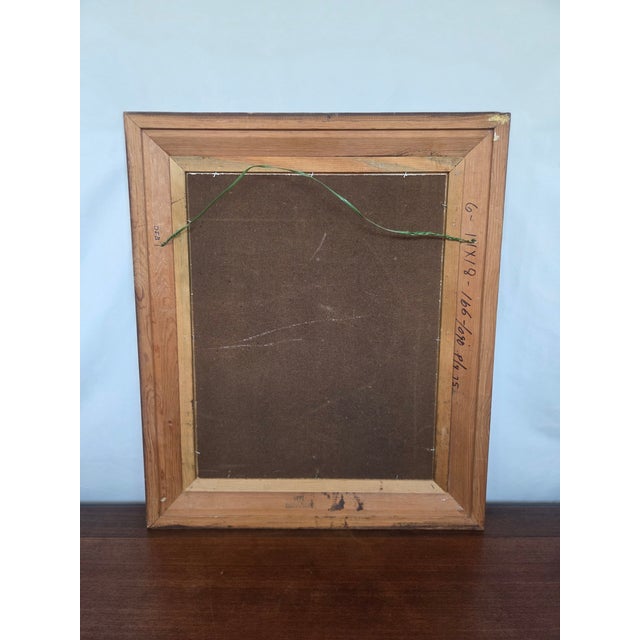 Mid-Century James McCaffery New Orleans Cityscape Oil Painting on Board For Sale - Image 10 of 10