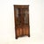 Wood Georgian Style Concave Corner Cabinet, 1930s For Sale - Image 7 of 7