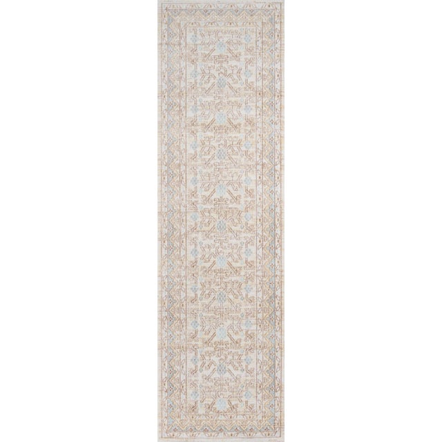 2020s Momeni Isabella Nirav Blue 2'7" X 8' Runner For Sale - Image 5 of 5