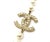Chanel Chanel Gold CC Pearl Short Pearl Necklace For Sale - Image 4 of 5