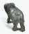 1960s Hand Poured Galvanized Metal Elephant Statue For Sale - Image 4 of 11