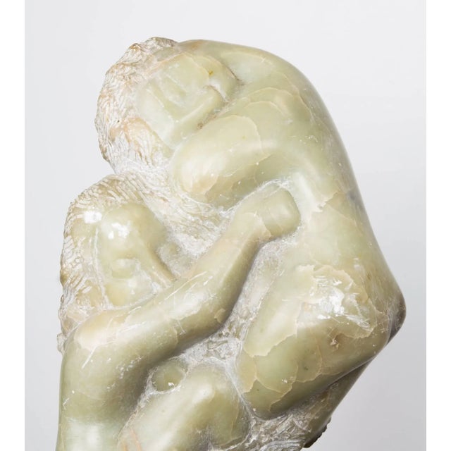 Etched Marble Lover's Embrace by Bernard Simon For Sale - Image 4 of 6