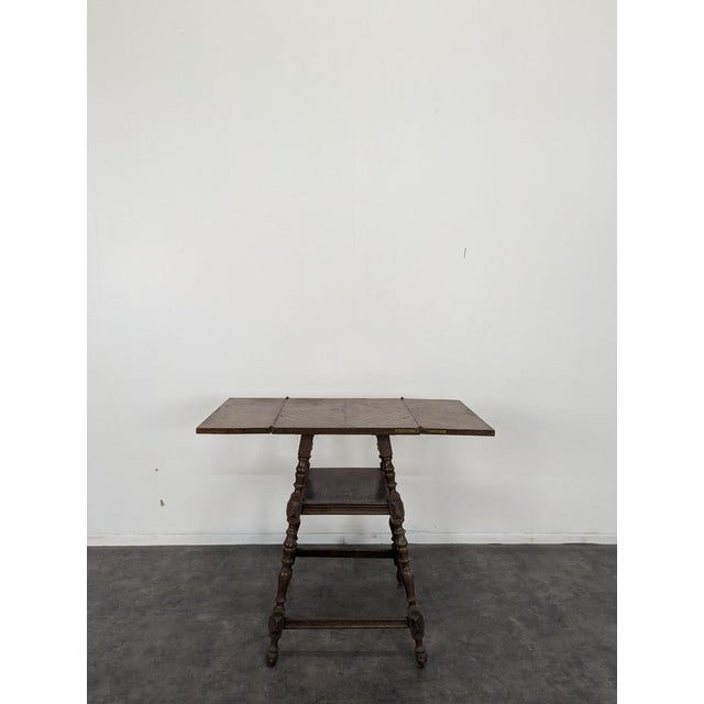 Saddle Side Table For Sale - Image 3 of 6