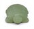 Vintage Hand Carved Light Green Nephrite Jade Turtle Tortoise Figurine Red Box For Sale - Image 4 of 12