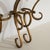 Art Deco Wrought Iron Console Table with Marble Top For Sale - Image 4 of 15