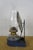 Antique Plume & Atwood Blue Enamel Kerosene Oil Lantern Lamp Tin Reflector For Sale - Image 12 of 18