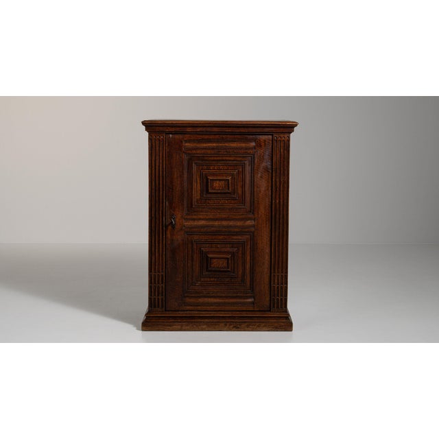 19th Century France Brown Wood Storage Cabinets & Cupboards For Sale - Image 9 of 11