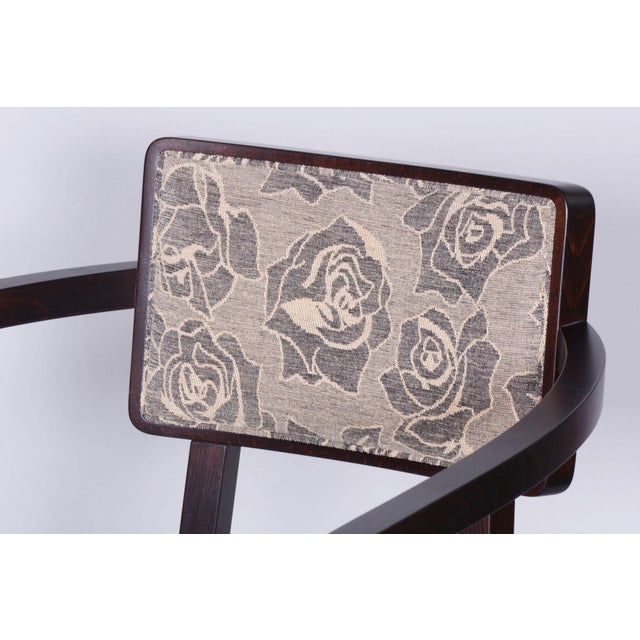 Architect: Hana Kučerová-Záveská This pair of armchairs is an exceptional example of pinnacle Czechoslovak Art Deco...