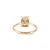 Metal 14k Yellow Gold 2.86ct Cushion Cut Lab Grown Diamond Hidden Halo Engagement Ring, Size 7.75 For Sale - Image 7 of 10