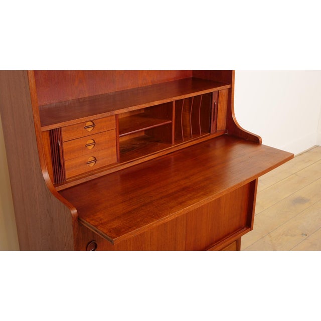 Vintage Highboard Shelf in Teak from Johannes Sorth, 1965 For Sale - Image 10 of 17