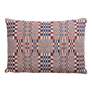 Schumacher Brimfield 16" Lumbar Pillow In Americana