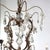 Large Antique French Louis XIV Style Brass & Crystal 8 Light Chandelier C1930 For Sale - Image 6 of 14