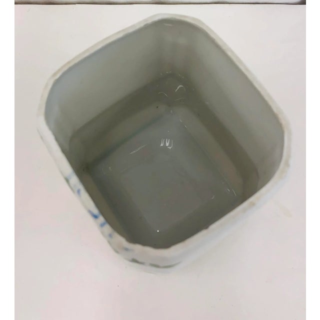 Antique Painted Porcelain Coffee Container For Sale In Raleigh - Image 6 of 10