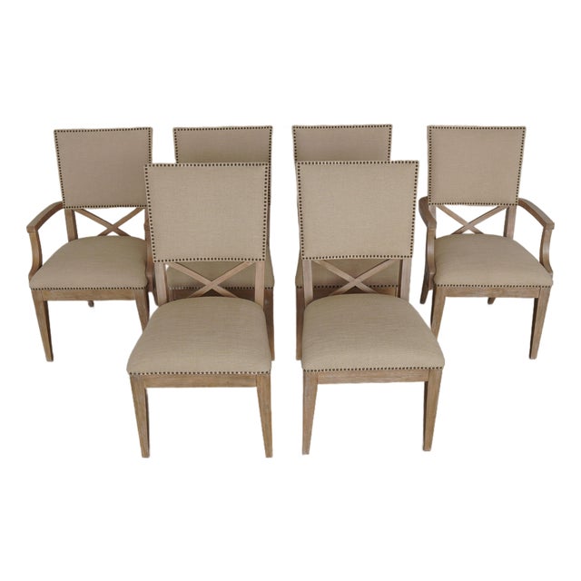 Tommy Bahama Los Altos Alderman Dining Chairs (Set of 6) For Sale