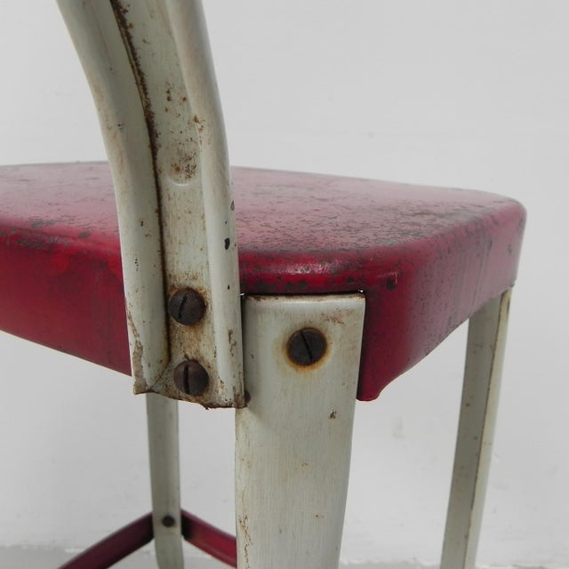 Industrial Industrial Cosco Steel Bar Stool,1950s For Sale - Image 3 of 18