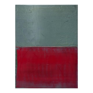 Contemporary Abstract Oil on Canvas/Wood "#1805" by Arvid Boecker For Sale