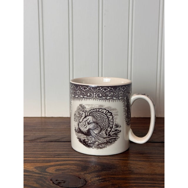 Spode Spode Festival Collection Thanksgiving Mugs Coffee Cups – Set of 6, C. 2000s For Sale - Image 4 of 6