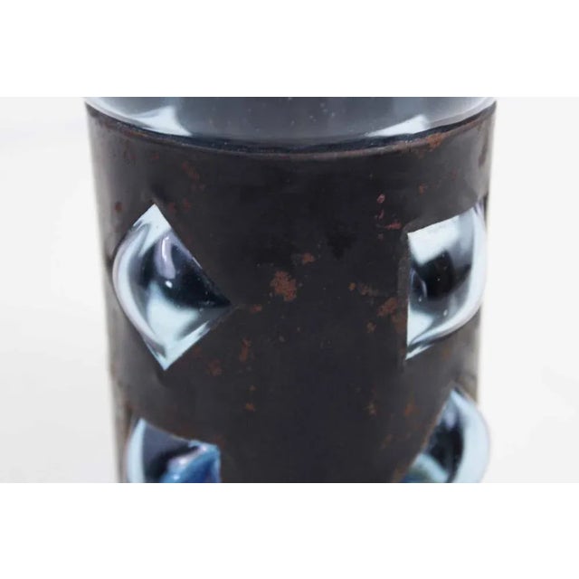 1960s Puffed Glass Bottle, 1960 For Sale - Image 5 of 11