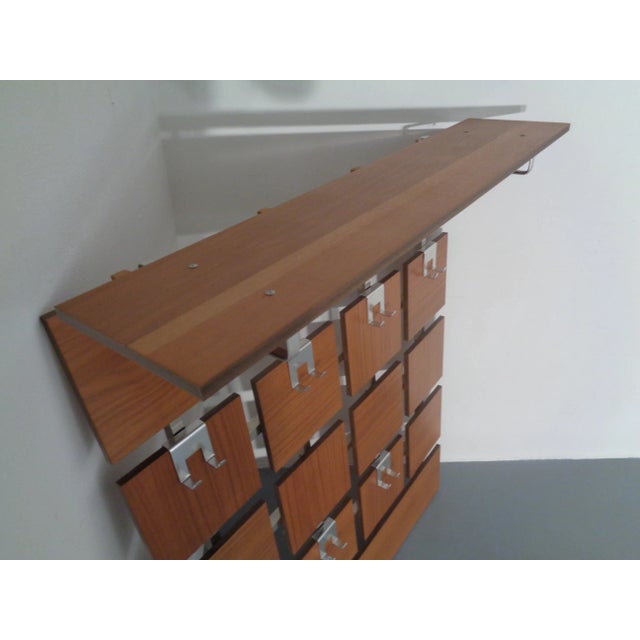 Mid-Century Wardrobe with Hat & Coat Rack, 1960s For Sale - Image 14 of 18