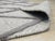 Contemporary 8x10 Trendy Diamond Gray Kilim Contemporary Flatwoven Wool Carpet Rug For Sale - Image 3 of 4
