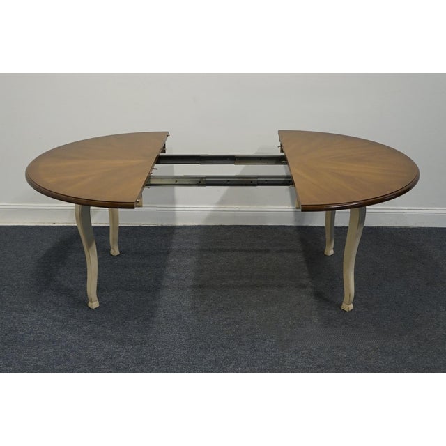 Early 21st Century Drexel Furniture French Accent Collection 74" Dining Table 261-341 For Sale - Image 5 of 12