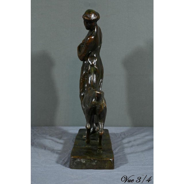 Bronze of Woman with the Fawn from Primavera, 1930 For Sale - Image 12 of 18
