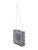 Judith Leiber Crystal Minaudière Cigar Box Clutch Evening Bag Art Deco Silver For Sale In Los Angeles - Image 6 of 10