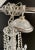 Silver French Hollywood Regency Style Crystal Chandelier, 15 Arms For Sale - Image 8 of 12