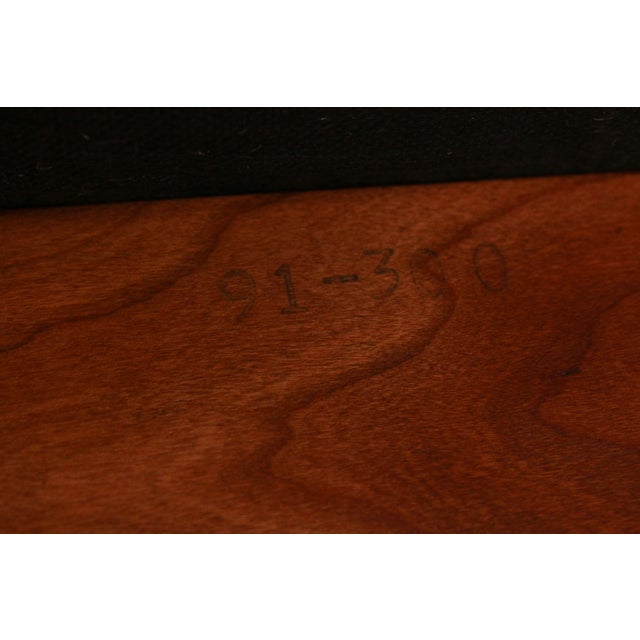 Stickley Mission Collection Cherry Spindle Bench For Sale - Image 14 of 18