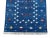 Handmade Cotton Denim Blue Shooting Star Runner Rug, Vegetable Dyed Dhurrie Runner -3'x12' For Sale - Image 10 of 10