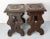 Set of French Solid Chestnut Stools from Britanny, 1890s For Sale - Image 4 of 11