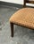 Vintage Wood + Fabric Side Chair For Sale - Image 9 of 12