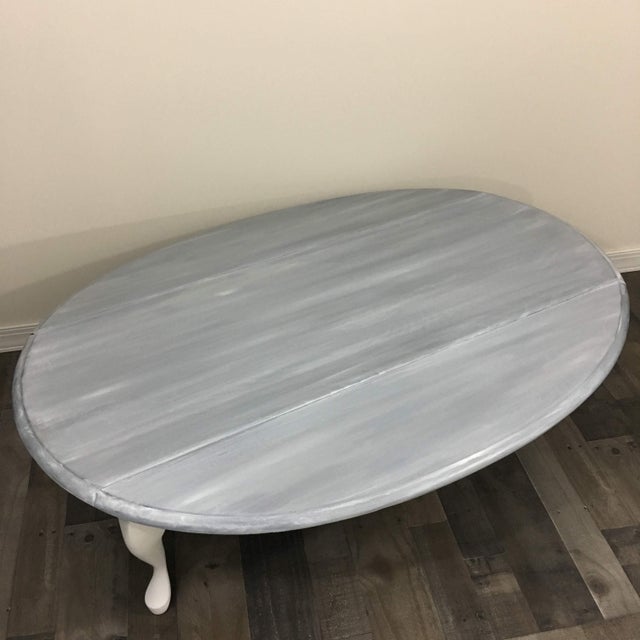 French Country Cottage Coffee Table W Dual Drop Leaves Chairish