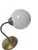 Art Deco Metal Wall Lamp, Poland, 1950s For Sale - Image 3 of 6