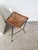 Vintage Wicker and Metal Stool by Dennis Lennon, 1950 For Sale - Image 13 of 18